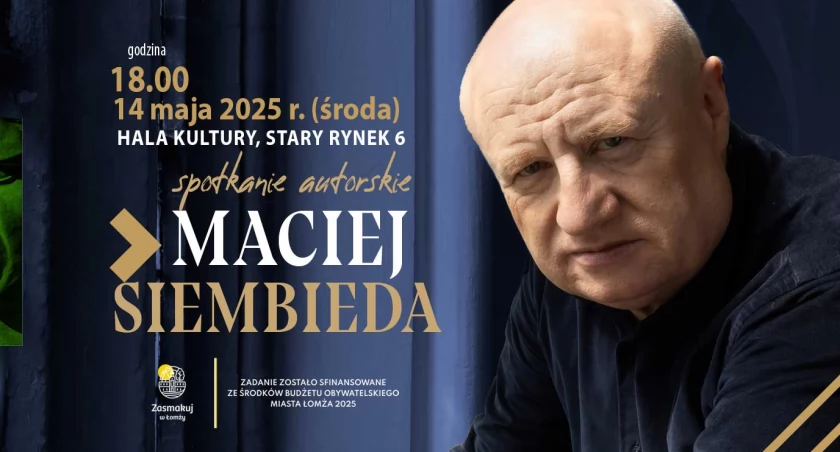 Spotkanie autorskie z Maciejem Siembiedą