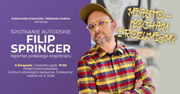 Zdjęcie spotkania: Spotkanie z Filipem Springerem: reporterem, który nauczył Polskę widzieć