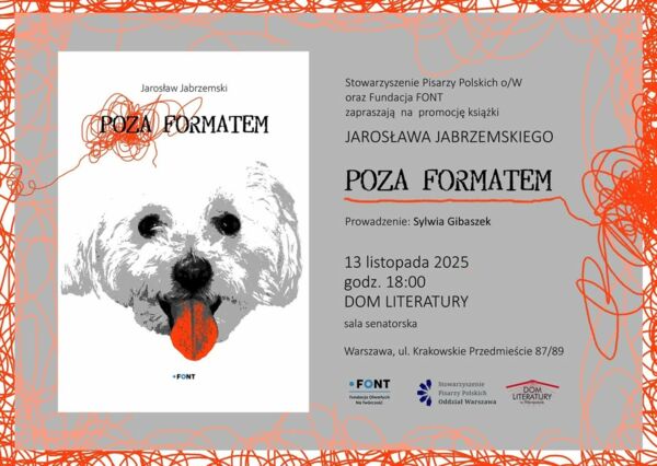 Zdjęcie spotkania: POZA FORMATEM Spotkanie z Jarosławem Jabrzemskim o przemijaniu, samotności i sile ludzkich relacji